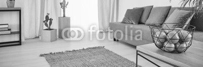 Bowl of apples in living room