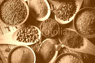 Assorted spices