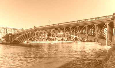 Pont Général de la Motte Rouge à Nantes (France)