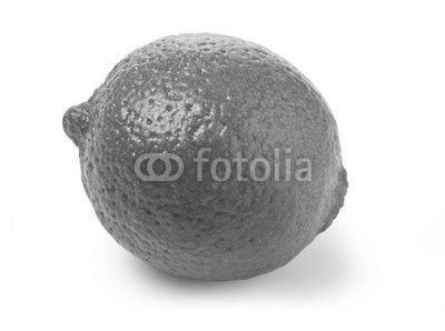 Fresh lime isolated on white