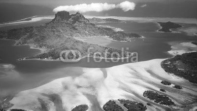 Bora-Bora vue du ciel
