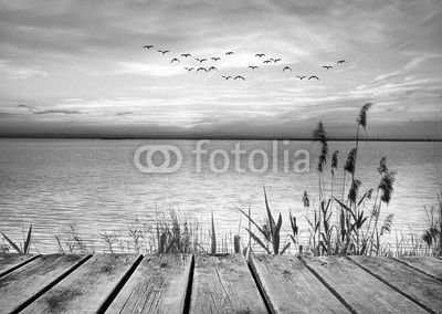 el lago de las nubes de colores