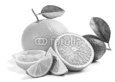 Fresh citrus fruits