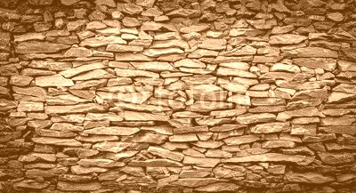 Abstract background of Stone wall vintage cool tone