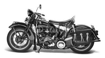 vintage motorbike