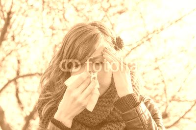 Seasonal allergies and health problems.