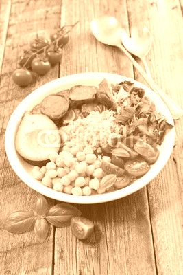vegetable salad bowl
